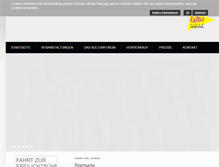 Tablet Screenshot of kulturforum-ostbevern.de